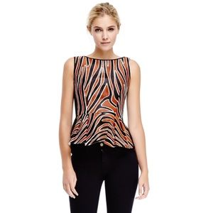 Mother of Pearl Calf Hair Top